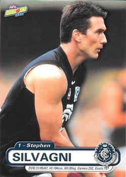 2001 ESP AFL Heroes #21 Stephen Silvagni Front